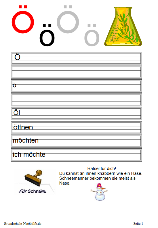 Arbeitsblatt Nachhilfe Deutsch Klasse 1 Die Welt der Buchstaben